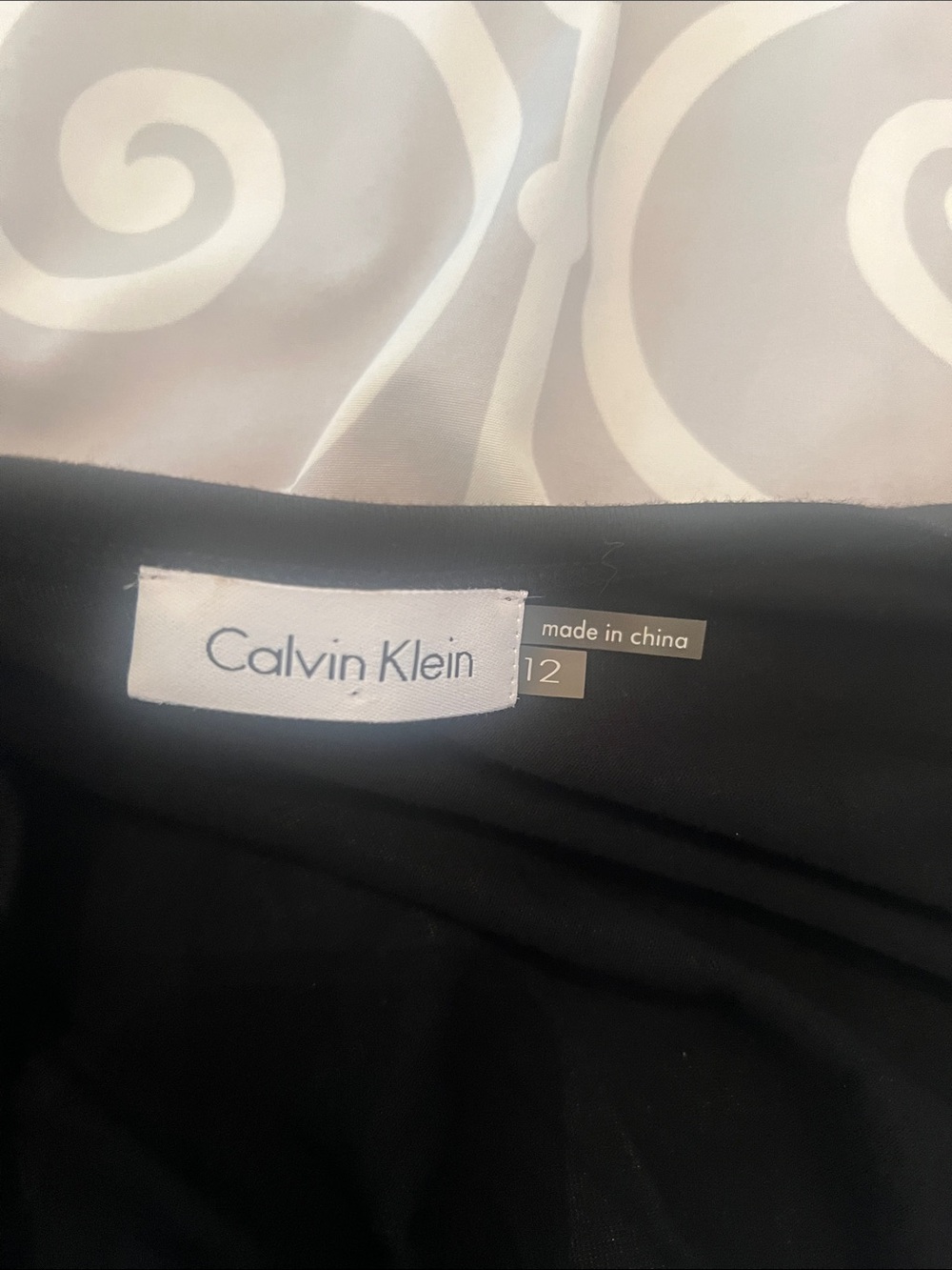 Calvin Klein High Low dress size 12 - Picture 4 of 4